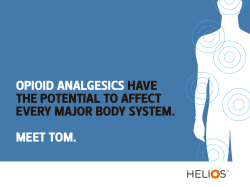 opioid analgesics have the potential to affect