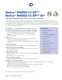 Nelco® N4000-13 EP™ Nelco® N4000-13 EP™ SI