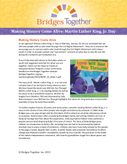 Martin Luther King, Jr. Day