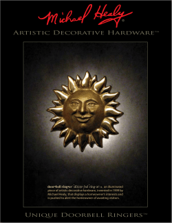 Artistic Decorative Hardwaretm Unique Doorbell