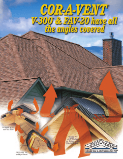 1. 13.5 Square Inches of Net Free Vent Area - Cor-A-Vent