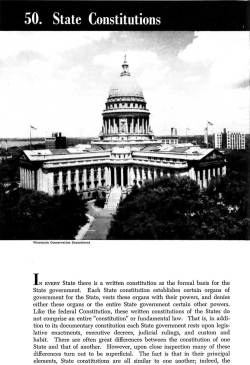 50. State Constitutions