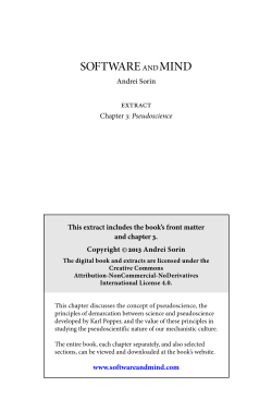 Chapter 3 - Software and Mind