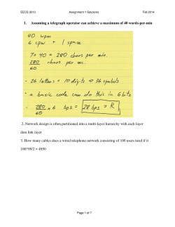 1. Assuming a telegraph operator can achieve a maximum of 40