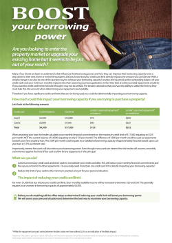 Boost your borrowing power