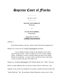 Matarranz v. State - Florida Supreme Court