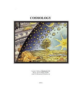 COSMOLOGY