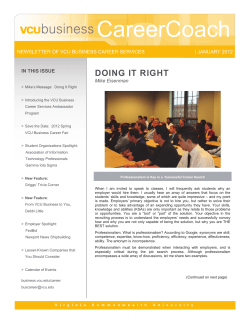 CareerCoach - VCU School of Business