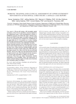 A SINGlE CASE REPORT