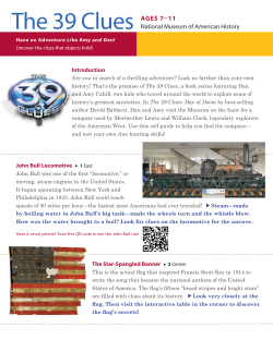 The 39 Clues - National Museum of American History