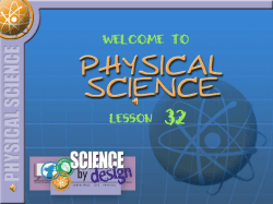 COS 7 : Describe the states of matter based on kinetic energy of