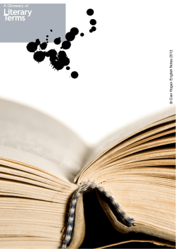 Literary Terms