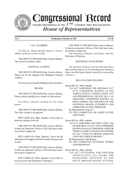 PDF, 612k - House of Representatives