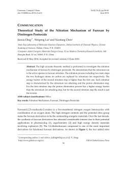 Theoretical Study of the Nitration Mechanism of Furoxan by