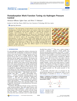 Postadsorption Work Function Tuning via