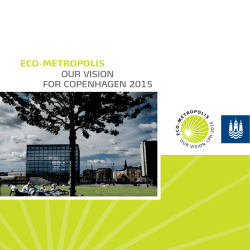 eco-metropolis our vision for copenhagen 2015