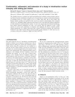 Confirmation, refinement, and extension of a study in intrafraction