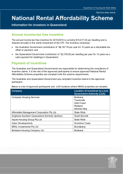 National Rental Affordability Scheme