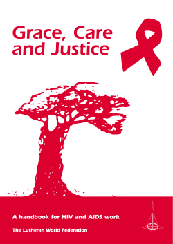 Grace, Care and Justice - The Lutheran World Federation