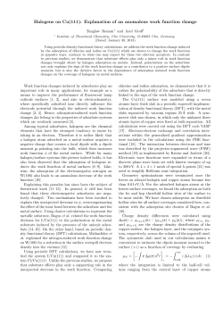 Halogens on Cu(111): Explanation of an anomalous work