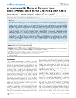 A neurosemantic theory of concrete noun