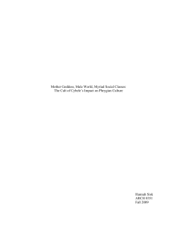 Mother Goddess, Male World, Myriad Social