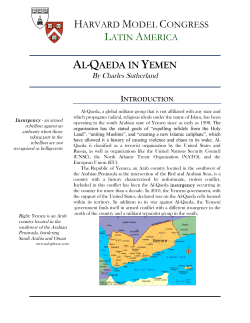 al-qaeda in yemen - Harvard Model Congress Latin America