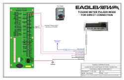 TCS3000 METER PULSER MODE FOR DIRECT CONNECTION