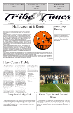 Halloween at it Roots - Cherokee County High School
