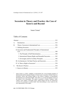 - Goettingen Journal of International Law