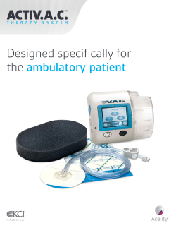 ACTIV.AC&trade; Therapy System Brochure