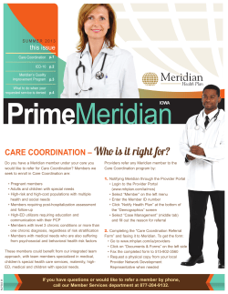 Provider Newsletter Summer 2013