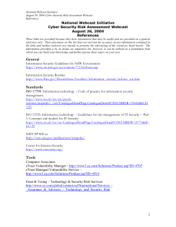 General Standards Tools