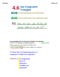 Geometry Section 4.6 completed notes