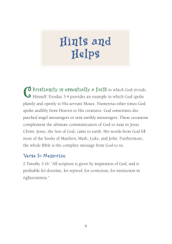 Kids` Questions About the Bible and Creation