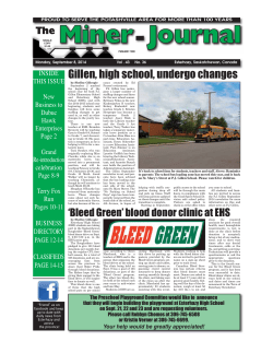 Gillen, high school, undergo changes - The Miner