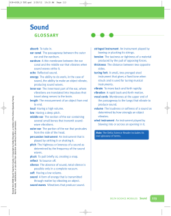 glossary - FOSSweb