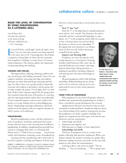 collaborative culture / ROBERT J. GARMSTON