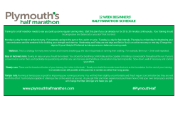 www.plymouthhalfmarathon.com #PlymouthHalf
