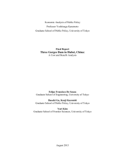 Three Gorges Dam in Hubei, China: