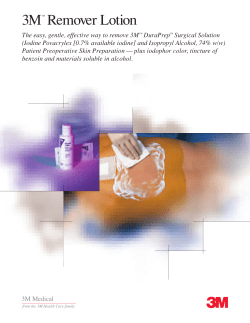 3M™ Remover Lotion flyer