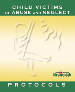 Child Victims of Abuse and Neglect Protocols