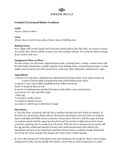 Crumiri (Cornmeal Butter Cookies)