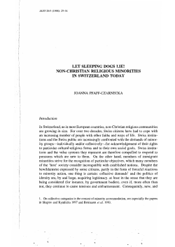 LET SLEEPING DOGS LIE! NON