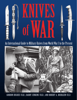 Knives of War - Paladin Press