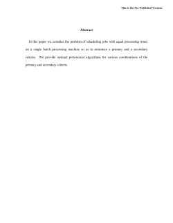 Bicriteria scheduling with equal processing times on a single batch