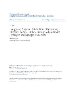 Energy and Angular Distributions of Secondary Electrons from 5