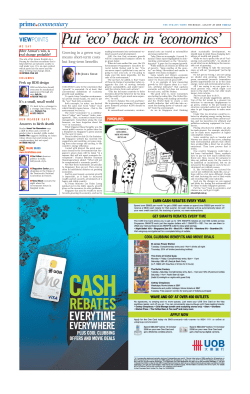 Put `eco` back in `economics` - Singapore Environment Council