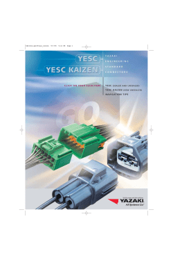 Yazaki PDF Catalog