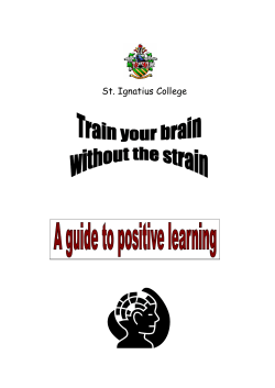 Train your brain booklet